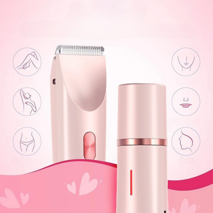 SilkEase™ 2-i-1 Precisjonstrimmer