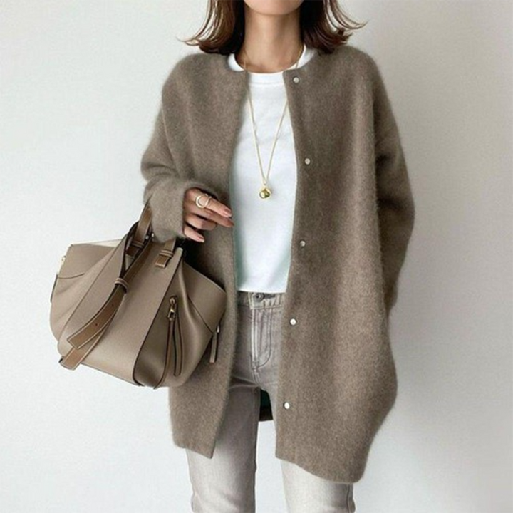 Chloé™ - Eleganter Cashmere Cardigan