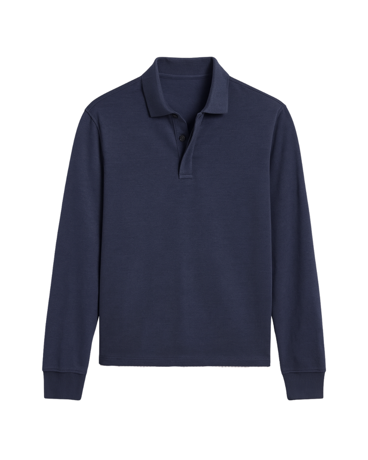 Hamilton | Luxuspolo med långärmad